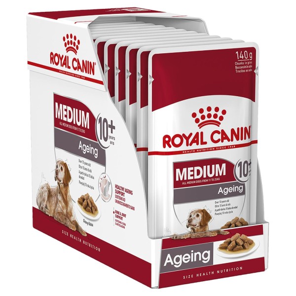 Royal Canin Medium Ageing 10+ Wet 10x140