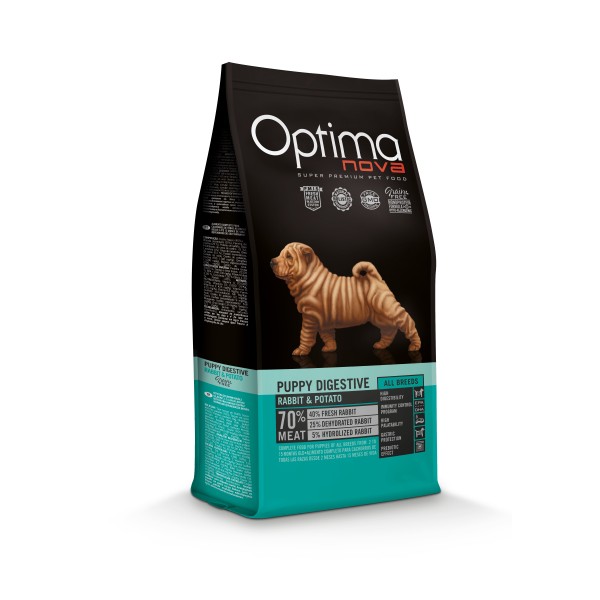 Optima nova Puppy Digestive (κουνέλι & πατάτα) 12kg