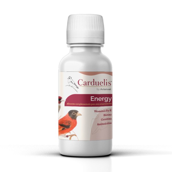 AVIANVET CARDUELIS ENERGY - Σύμπλεγμα Βιταμινών Β, Κ3, καρνιτίνη, βιοτίνη και αμινοξέα - 100ML