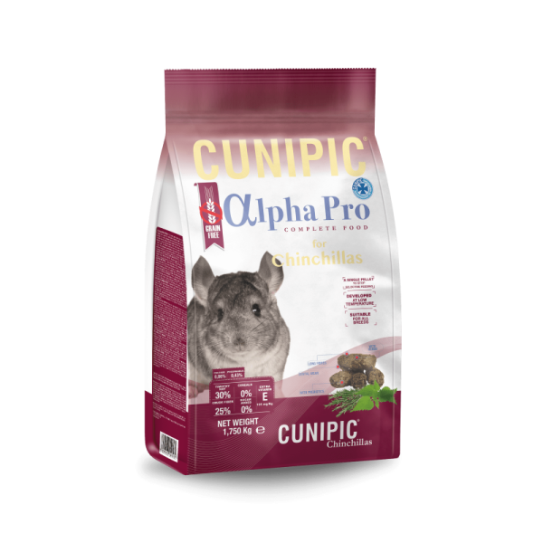 Cunipic Alpha Pro Chinchilla - Τροφή για τσιντσιλά - 500gr