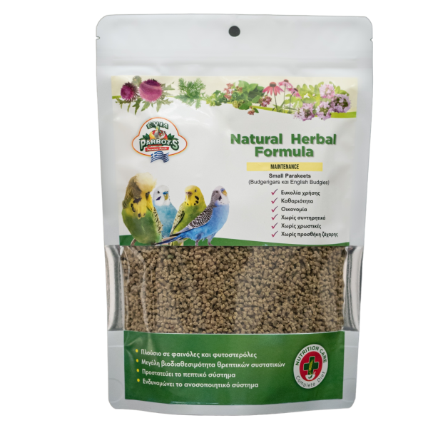Evia Parrots Natural Herbal Formula Μaintenance 500gr