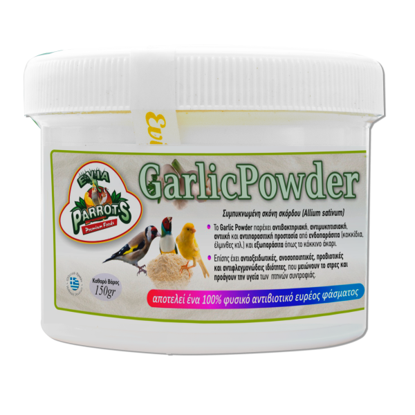 Evia Parrots Garlic Powder 150gr