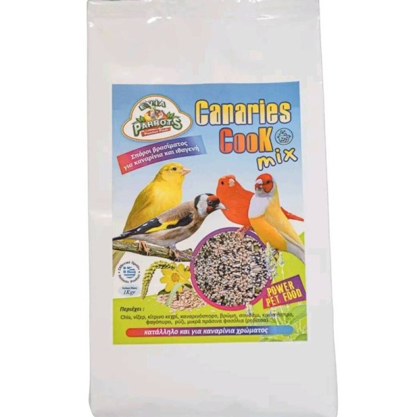 EVIA PARROTS Canaries Cook Mix 1kg
