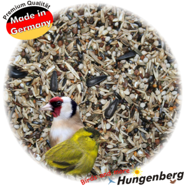 Hungenberg - Stieglitz - Zeisig - Futter - Μείγμα για καρδερίνες μπαλκάνικα/σίσκιν - 1kg