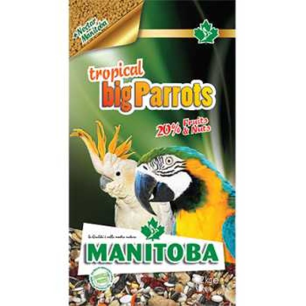 Manitoba Tropical Big Parrots 15kg