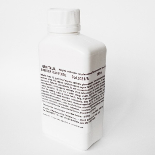 Ornitalia - Breeder Plus Fertil - Συμπλήρωμα αναπαραγωγής - 250ml Ornitalia - Breeder Plus Fertil - Συμπλήρωμα αναπαραγωγής - 250ml