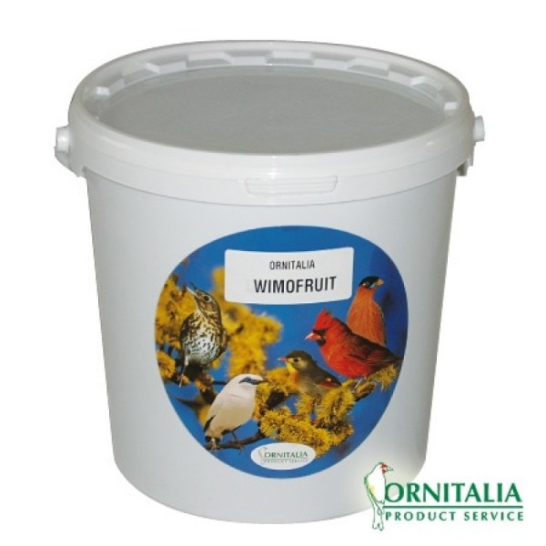 Ornitalia - Wimo Fruit Soft Food Low Iron - Πλήρης τροφή για εντομοφάγα με χαμηλό σίδηρο - 5kg