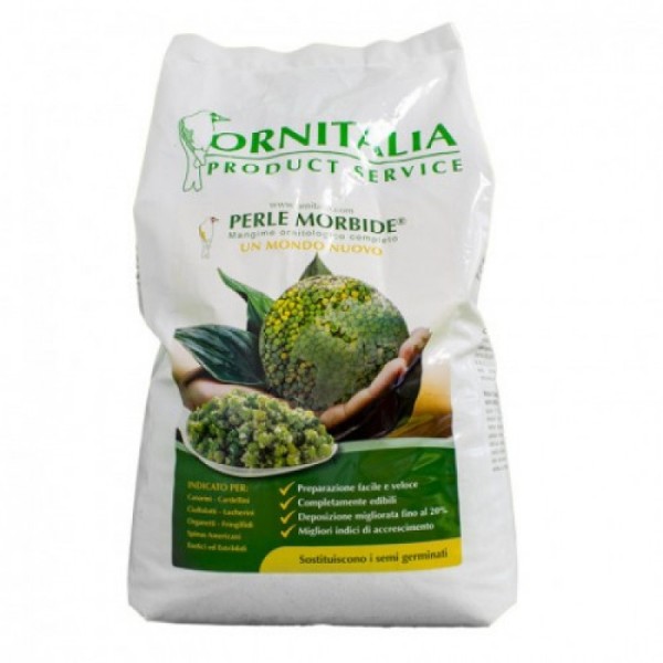 Ornitalia - Perle Morbide - Πέρλα πράσινη - 4kg