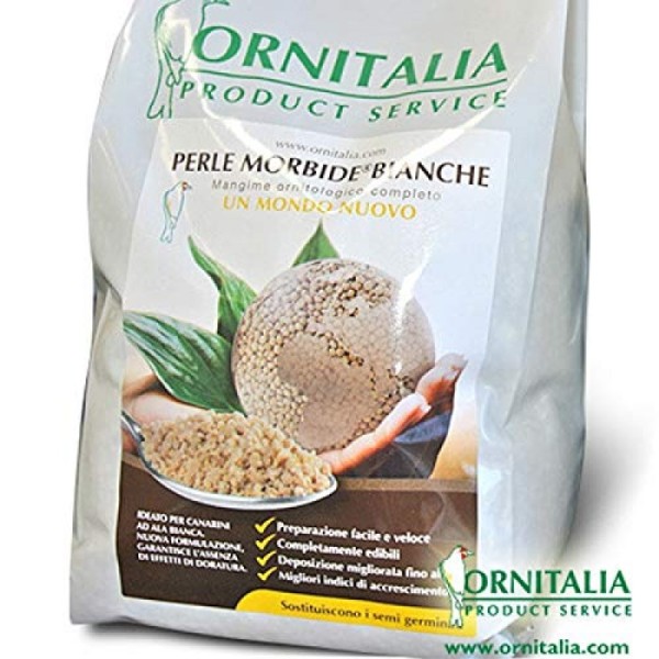 Ornitalia - Perle Morbide Bianche - Πέρλα Ουδέτερη - 800gr