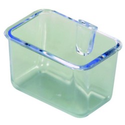 Ταΐστρα εσωτερική (και για κλουβιά εκθέσεων) cm.6x4x4,4h