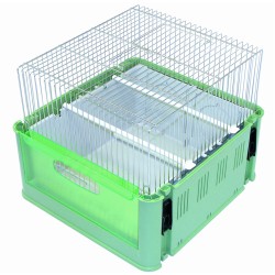 Κλουβί μεταφοράς με εσωτ. Ταΐστρες - ποτίστρες