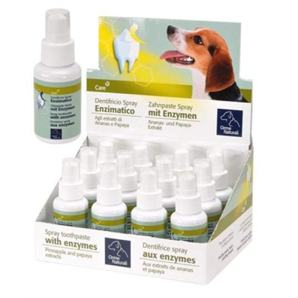 Οδοντόκρεμα σκύλου γάτας με ένζυμα σε μορφή spray 50ml
