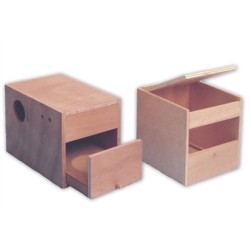 Φωλιά παπαγάλων με συρτάρι