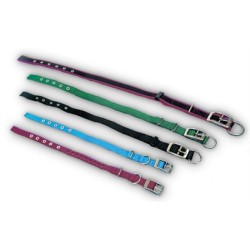 Περιλαίμιο διπλό ραιγιόν με κλασσική τόκα  Large (2,7 x 70 cm)