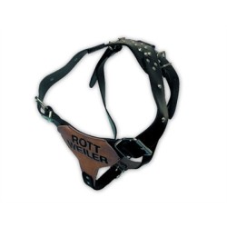 Επιστήθιο δερμάτινο, 'ROTTWEILER', Large