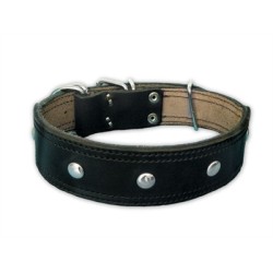 Περιλαίμιο δερμάτινο, με διακοσμητικά  5 x 55 cm