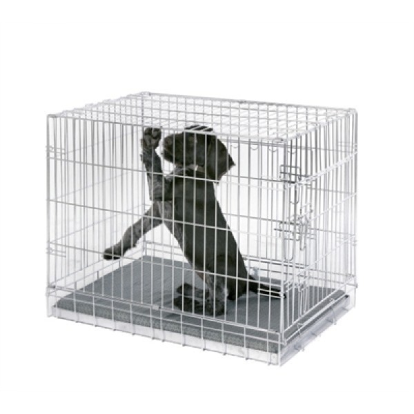 Κλουβί σκύλου, συρμάτινο, 107 x 74 x 85 cm