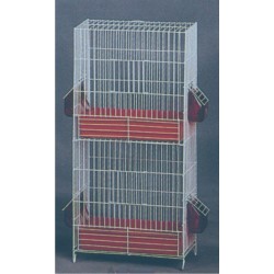 Κλουβί Διόροφο Λευκό Κλουβί Διόροφο Λευκό