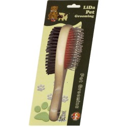 Bούρτσα διπλής όψεως μεσαία blister