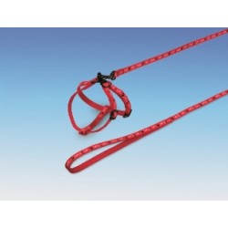 SET λουρί & επιστήθιο κουνελιών LOVE  SET λουρί & επιστήθιο κουνελιών LOVE