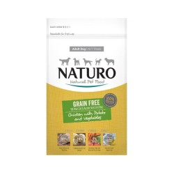 NATURO Adult Dog GF Κοτόπουλο, Πατάτα & Λαχανικά, 2kg